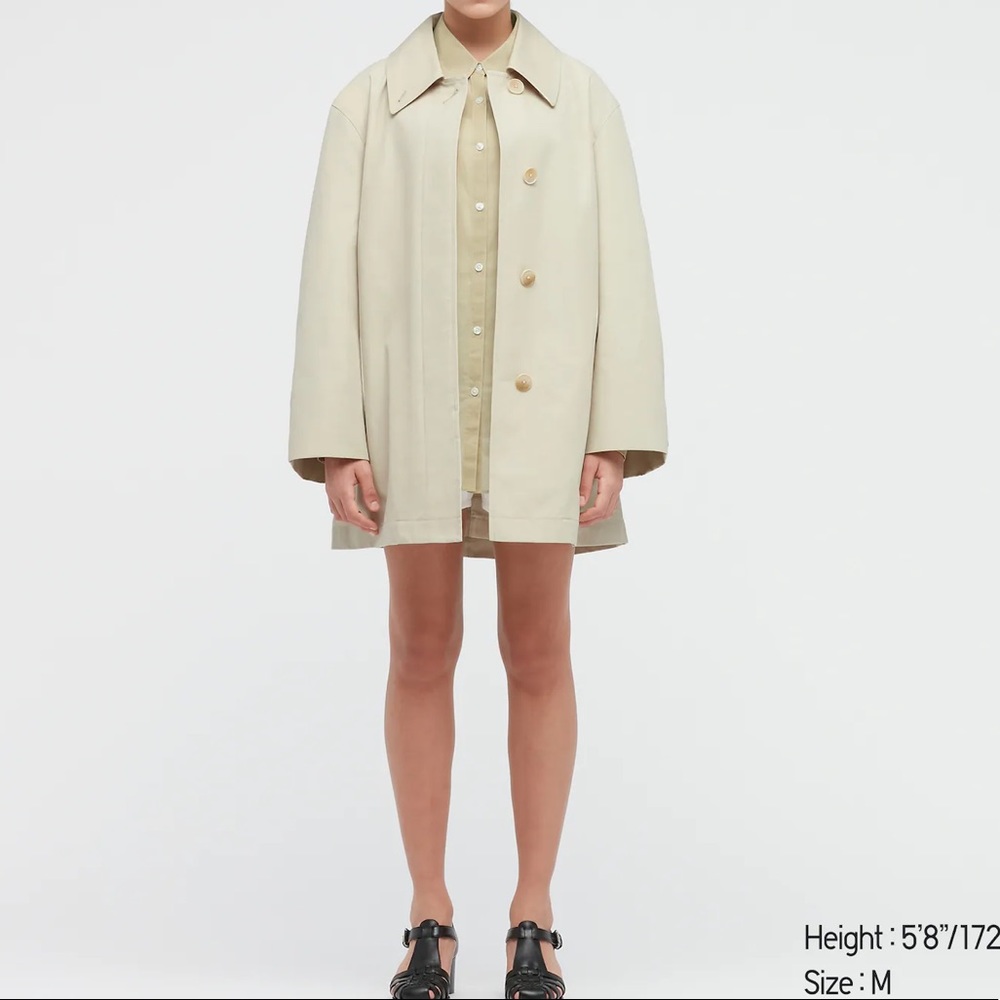 Uniqlo U Soutien Collar Short Coat - Picture 10 of 10